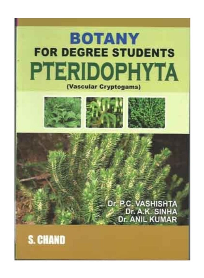 Botany For Degree Students Pteridophyta paperback english 