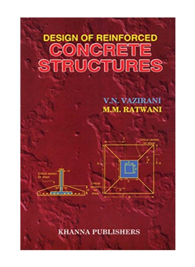 Design Of Reinforced Concrete Structures Paperback English by V.N. Vazirani - 2008 