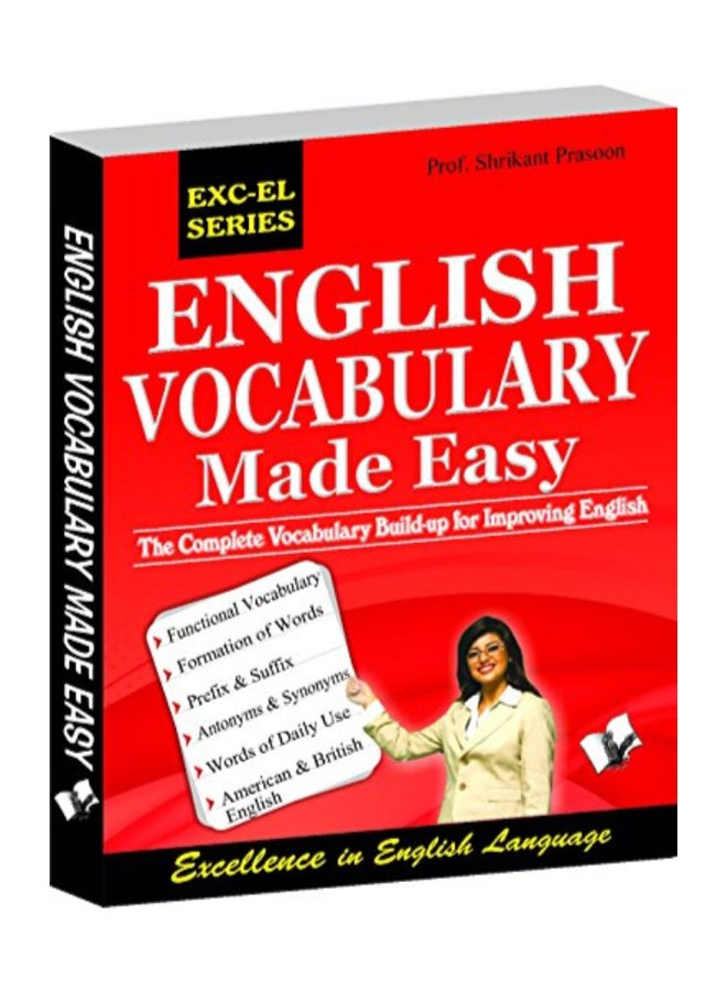 English Vocabulary Made Easy: The Complete Vocabulary Build Up For Improving English Paperback English by Shrikant Prasoon  - Image 1