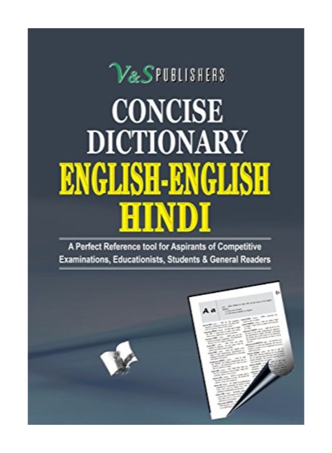 Concise Dictionary English-English Hindi Dictionary hardcover english  - Image 1