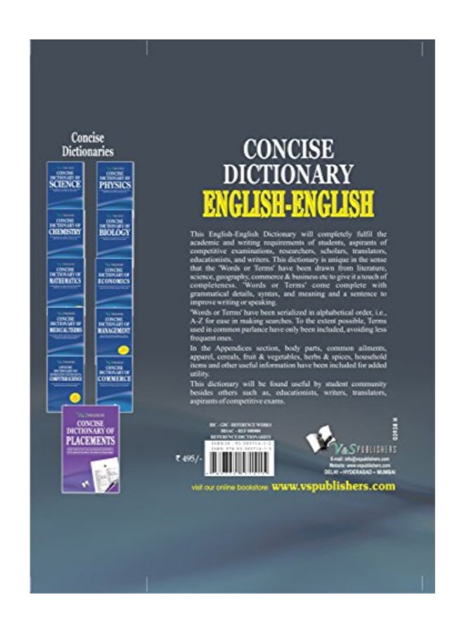 English English Dictionary (Hb): English Word - Its Meaning In English Along With Sentence hardcover english  - Image 3