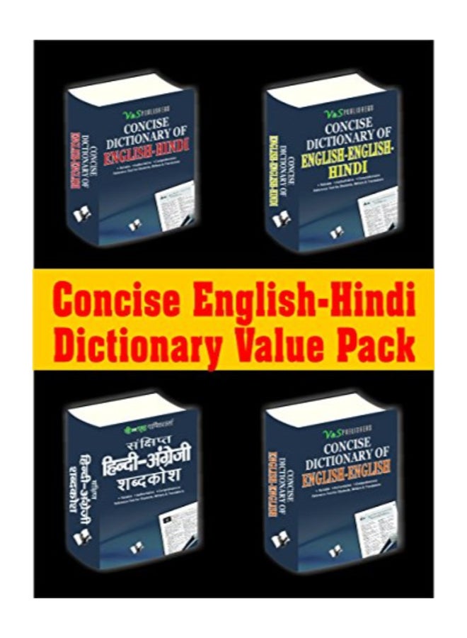 Concise English-Hindi Dictionary Value Pack Paperback English by VS Editorial Board  - Image 1