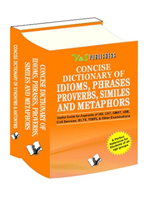 Concise Dictionary English Idioms, Proverbs, Phrases, Similies & Methaphors Paperback English by VS Editorial Board