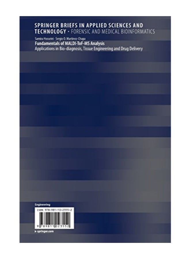 null - Fundamentals of MALDI-ToF-MS Analysis paperback english - Image 1