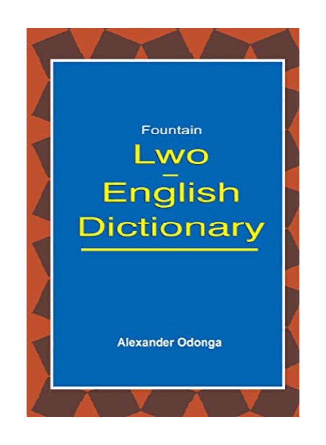 Lwo English Dictionary paperback english - Image 1