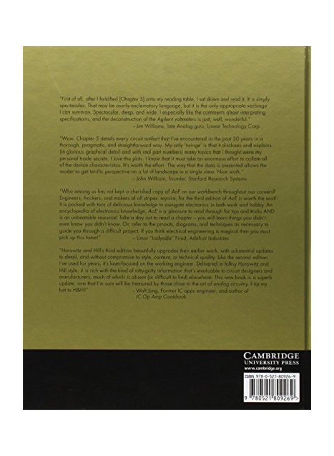 null - The Art Of Electronics Hardcover English by Paul Horowitz - Image 1
