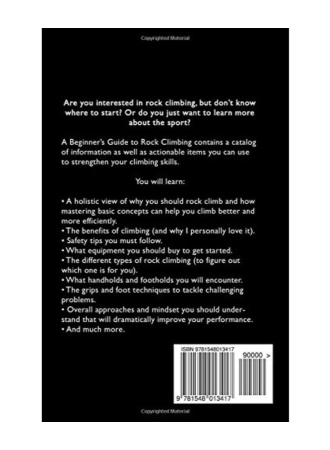 A Beginner'S Guide To Rock Climbing: Mastering Basic Climbing Knowledge Paperback English by Jake Allen - 42900  - Image 2