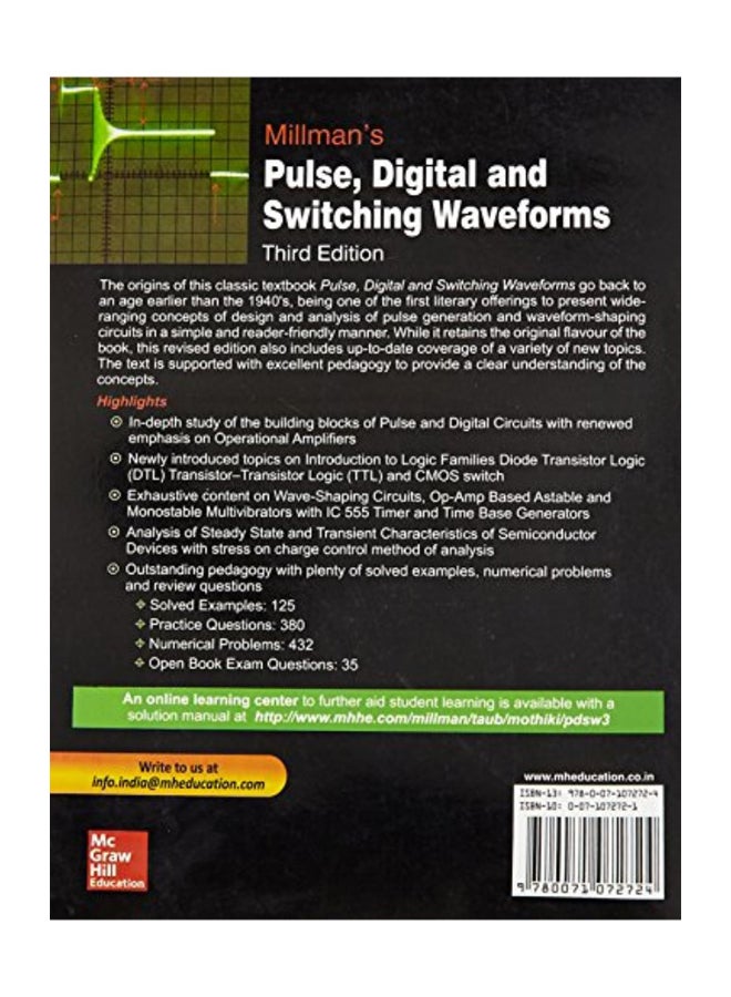 Millman's Pulse, Digital And Switching Waveforms paperback english  - Image 2