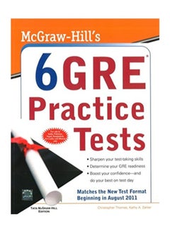 Mcgraw - Hill'S 6 Gre Practice Tests paperback english