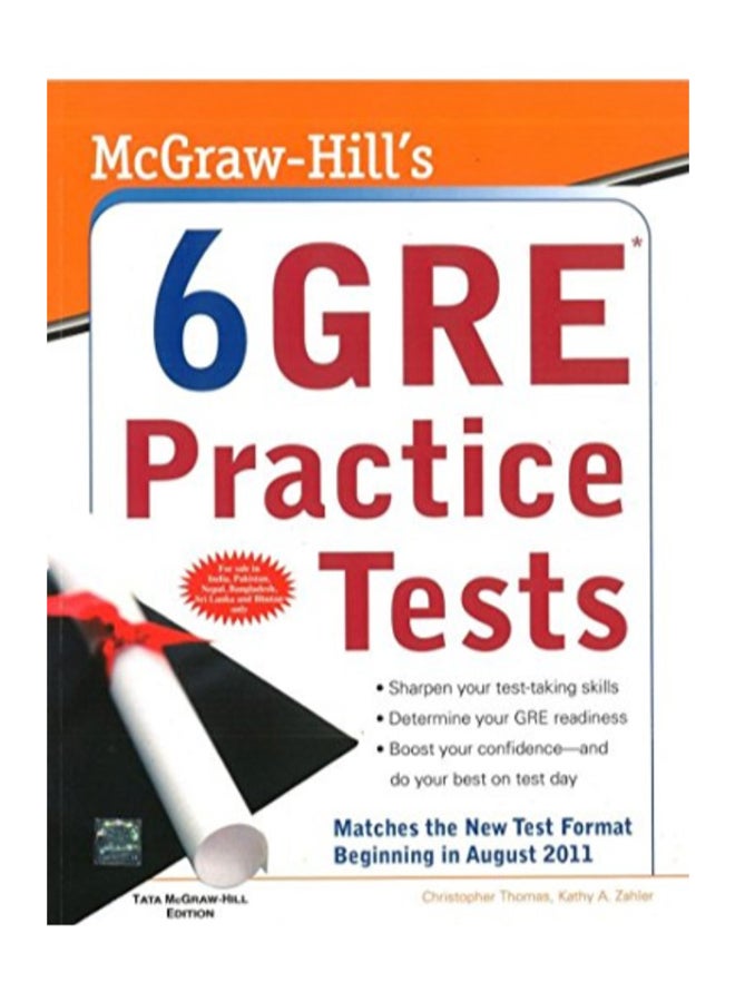 null - Mcgraw - Hill'S 6 Gre Practice Tests paperback english - Image 1
