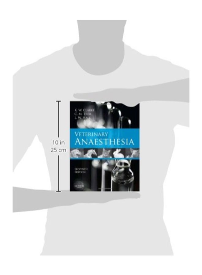 Veterinary Anaesthesia Hardcover English by K. W. Clarke  - Image 2