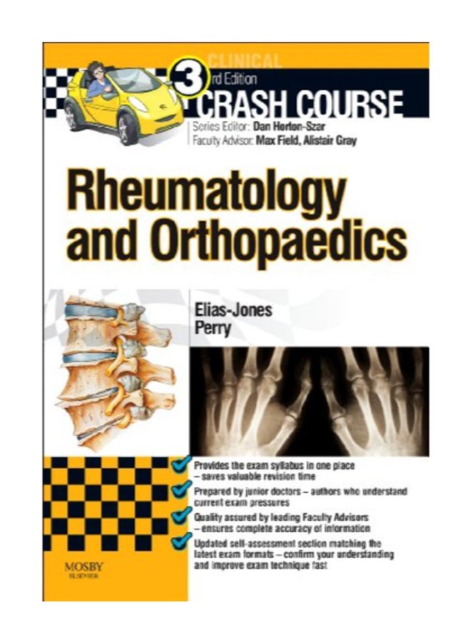 Crash Course Rheumatology And Orthopaedics Paperback English by Elias Jones - 2013 July