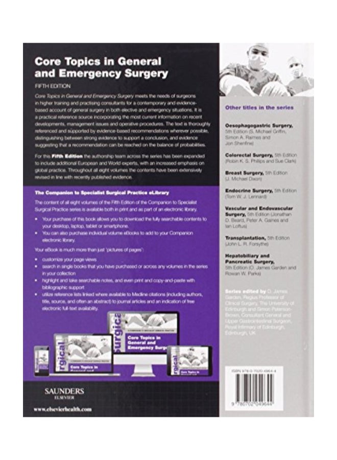 Core Topics in General & Emergency Surgery hardcover english - August  - Image 2