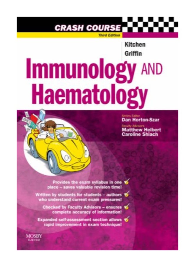 Immunology And Haematology (Crash Course - Uk) Paperback English by Gareth Kitchen  - Image 1