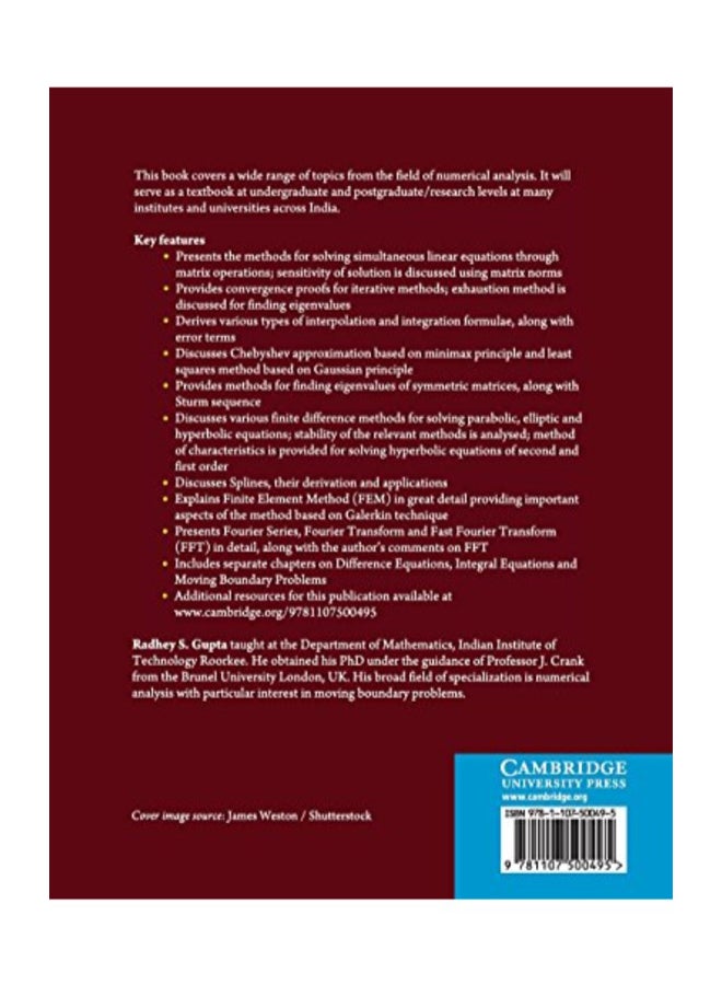 Elements Of Numerical Analysis paperback english  - Image 2