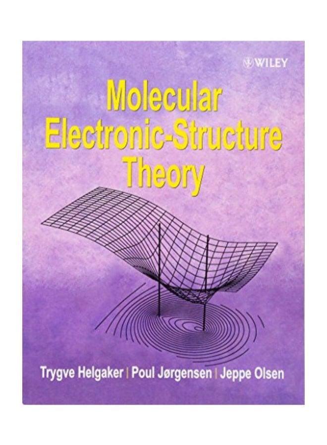 Molecular Electronic-Structure Theory Paperback English by Trygve Helgaker