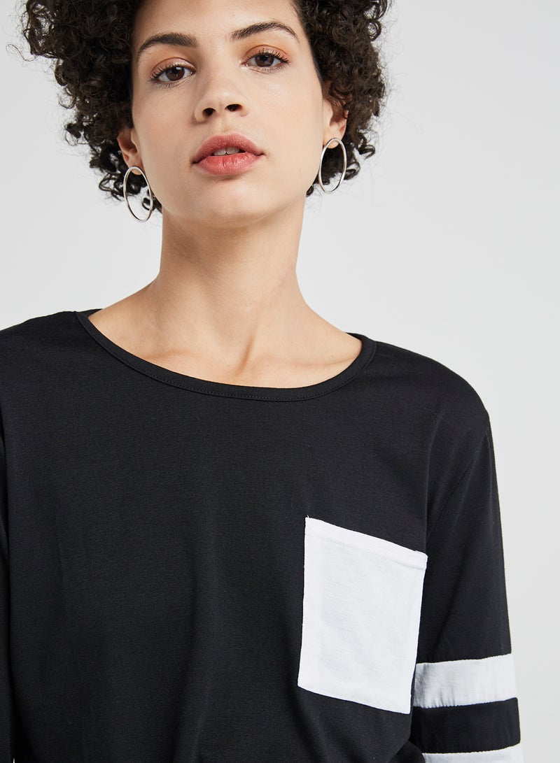 ZERESOUQ - Round Neck T-Shirt Black - Image 1