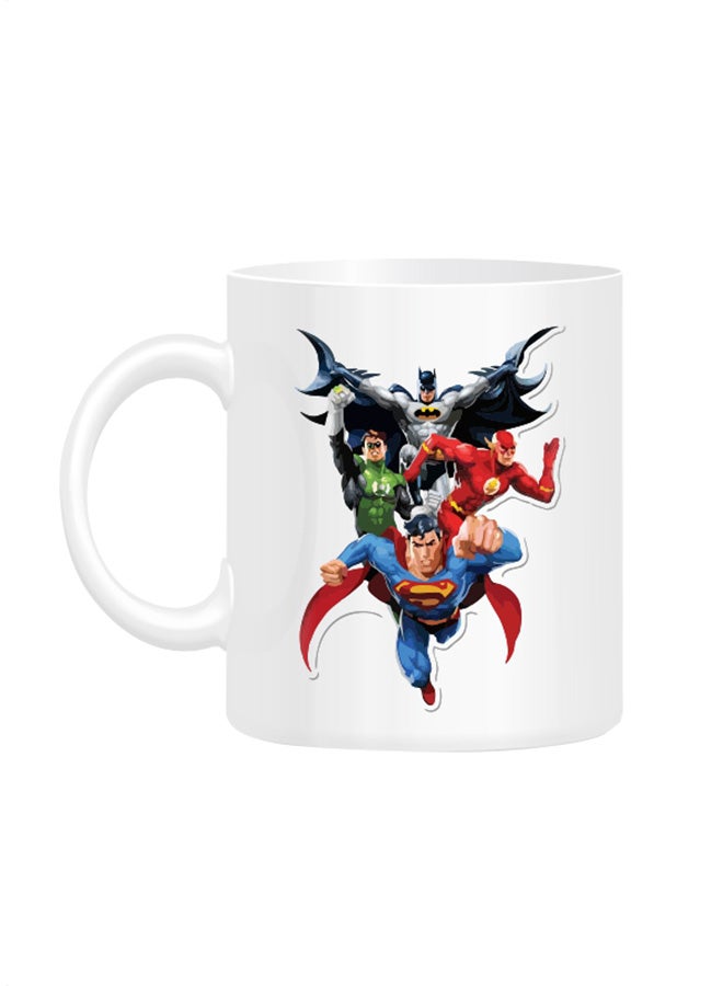 Justice League Superman Printed Mug White 10cm