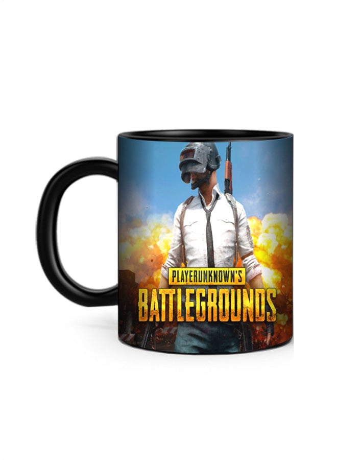 PUBG Fans Design Printed Mug Black 10cm
