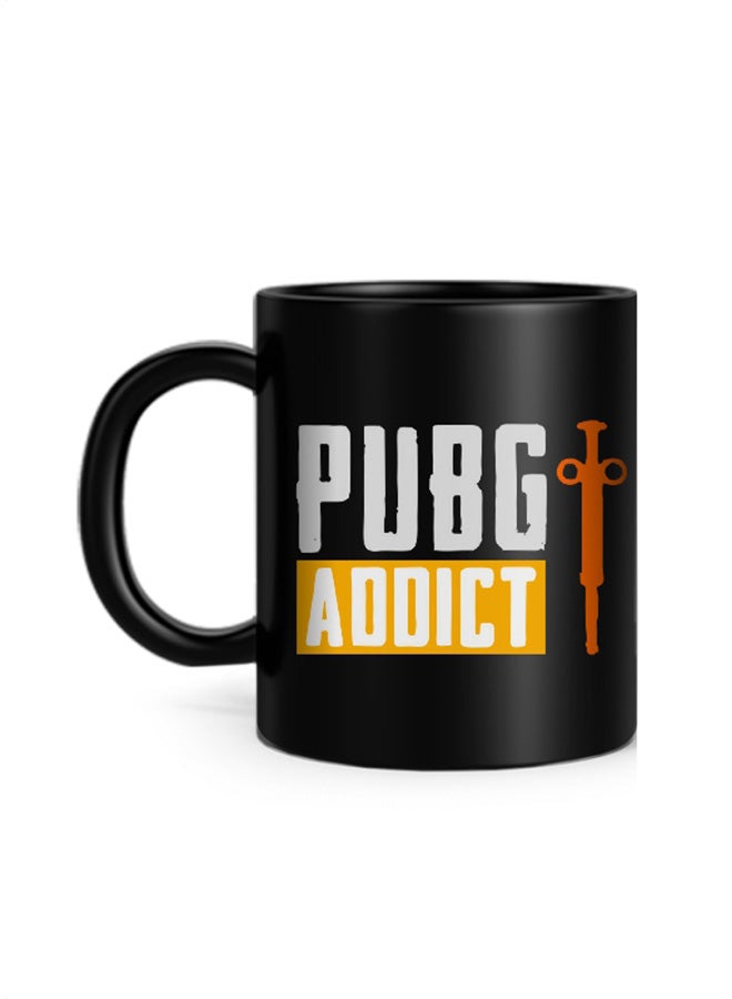 Pubg Addict Printed Mug Black