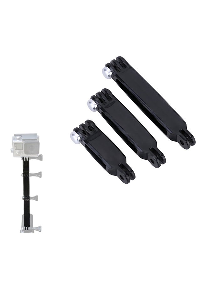 ANDOER 3-Piece Handheld Grip Extended Mount Arms Adapter Black  - Image 3