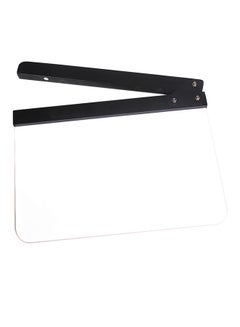 Commlite Clapboard Dry Erase Director Film Movie Clapper Board Slate Black  - Image 2