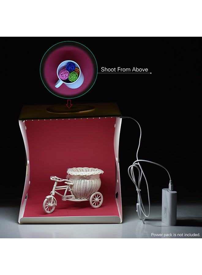 ANDOER Medium Foldable Photography Lightbox Studio White - Image 5