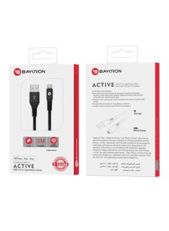 Baykron USB Lightning Cable Black  - Image 3