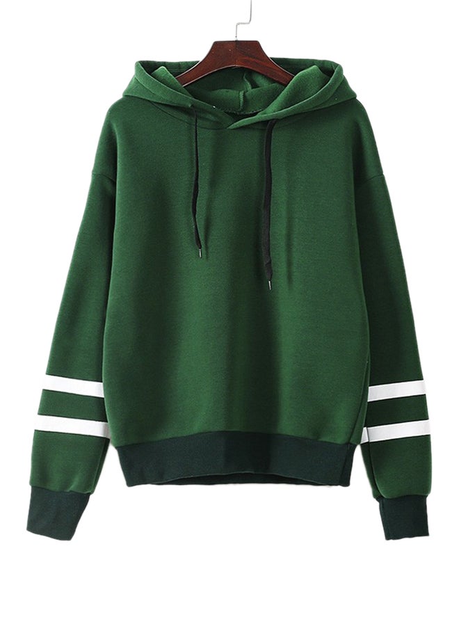Long Sleeves Hoodie Green - Image 1