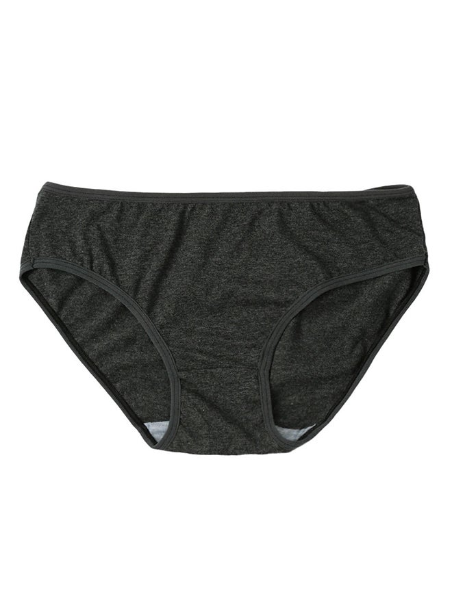 Low Raise Cotton Brief Grey - Image 1