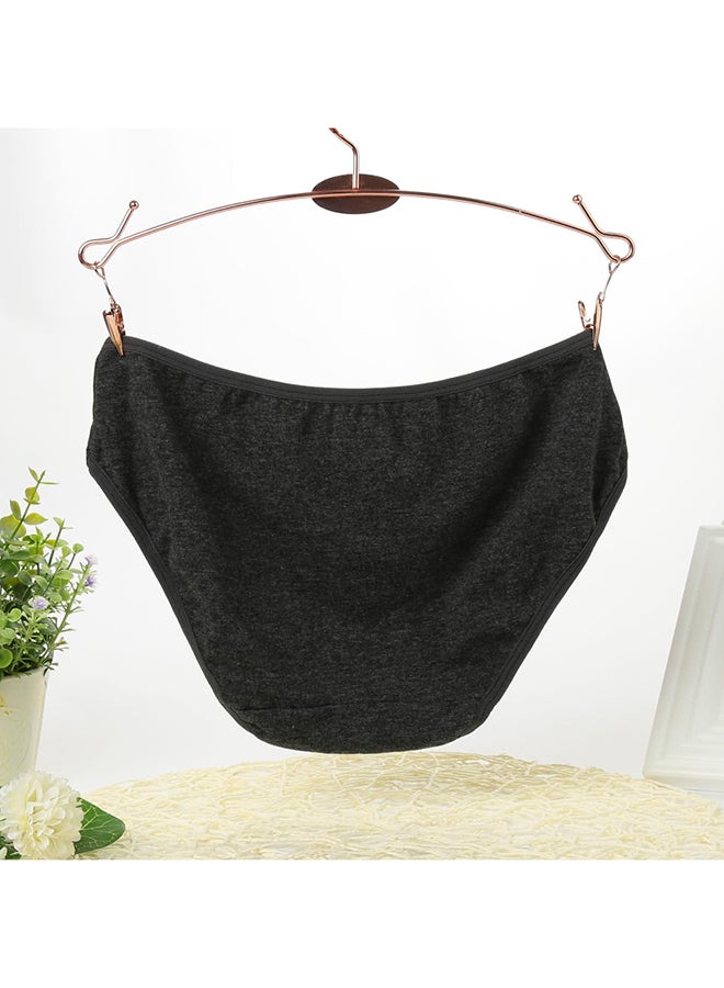 Low Raise Cotton Brief Grey - Image 2
