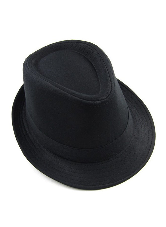 Curly Floppy Hat Black  - Image 2