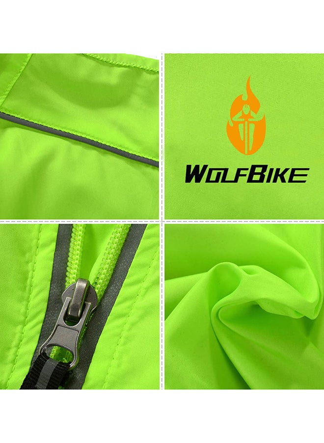 High Neck Jacket Green - Image 3