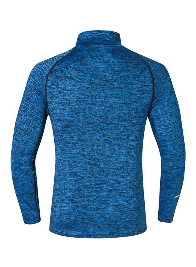 High Neck Breathable T-Shirt Stone - Image 2