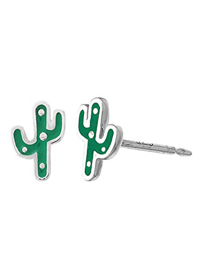 Sterling Silver Cactus Stud Earrings - v1551276712/N21544938A_1