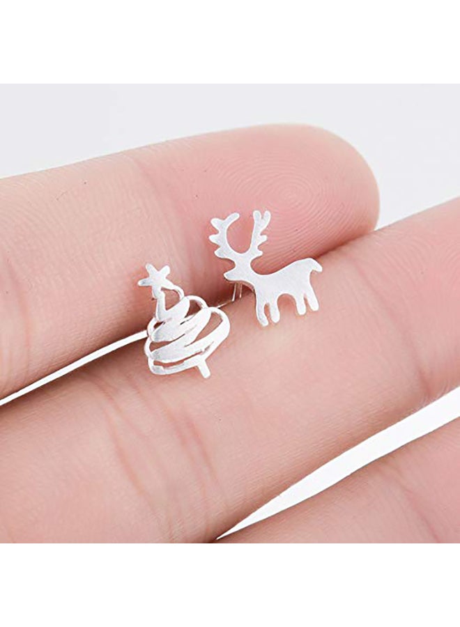 MIXIA Christmas Tree Elk Style Stud Earrings - Image 3