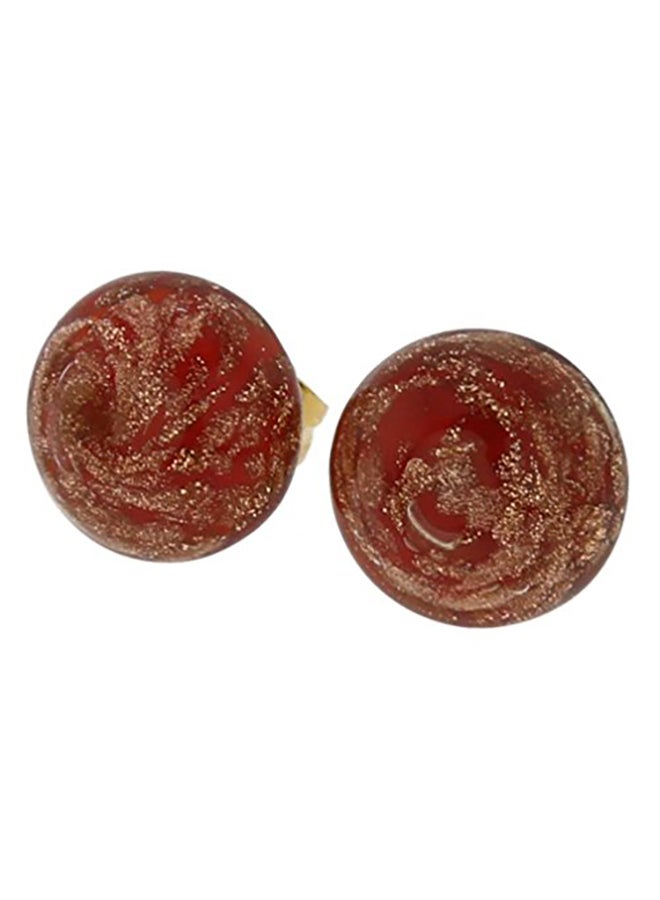 GlassOfVenice Murano Glass Starlight Small Stud Earrings - Image 1