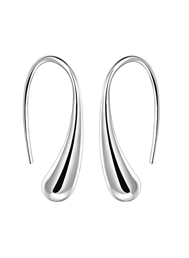 Silver Plated Fashion Dangle Earrings - Image 1