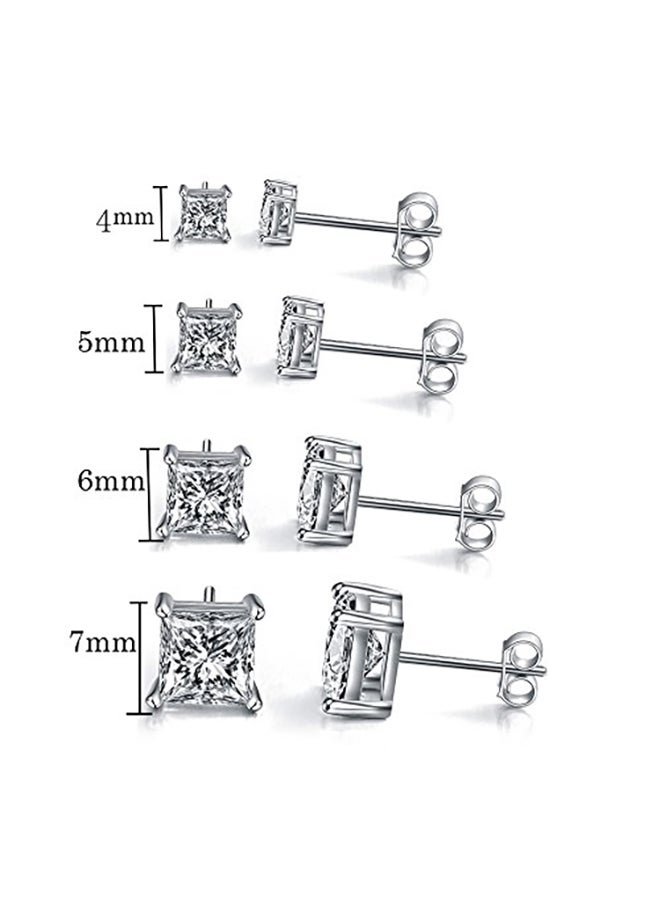 925 Sterling Silver Cubic Zirconia Stud Earrings - v1551277640/N21547451A_3