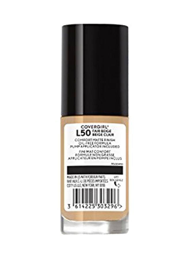 CoverGirl Trublend Matte Made Liquid Foundation L50 Fair Beige - Image 2