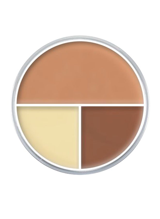Kryolan Ultra Foundation Trio Face Makeup Multicolor