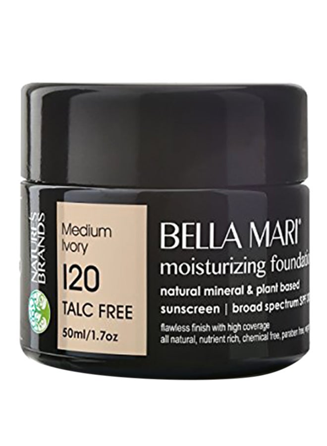 Nature's Brands Natural Moisturizing Foundation Medium Ivory