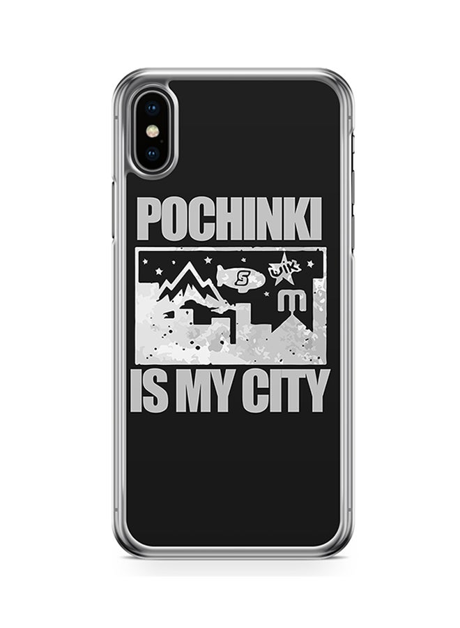 LOUD UNIVERSE - Transparent Edge Protective Case Cover For Apple iPhone XS Pubg PochinkI City - Image 1