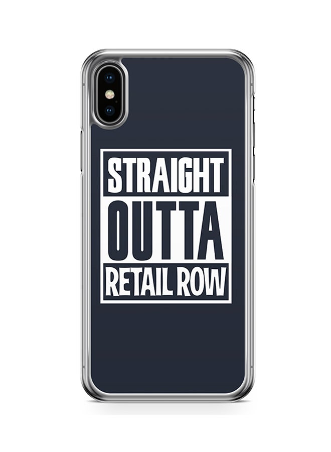 LOUD UNIVERSE - Transparent Edge Protective Case Cover For Apple iPhone XS Fortnite Retail Row Straight Outta - Image 1