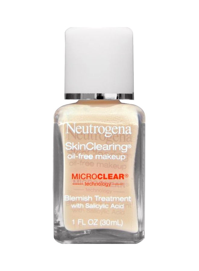 Neutrogena Skin Clearing Oil Free Makeup - Classic Ivory 10 beige 30ml  - Image 1