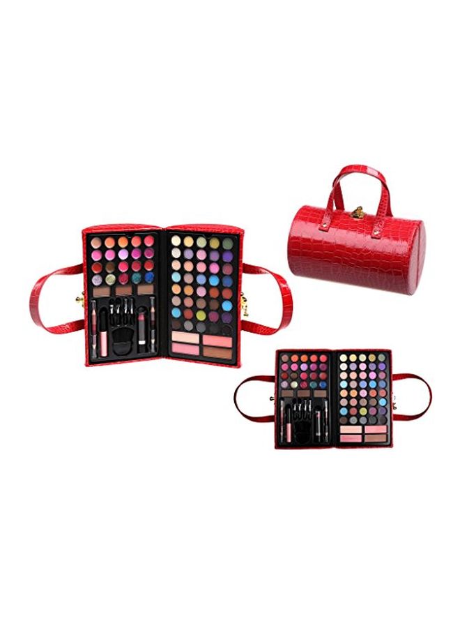 76-Piece Pro Make Up Set With Bag Multicolour