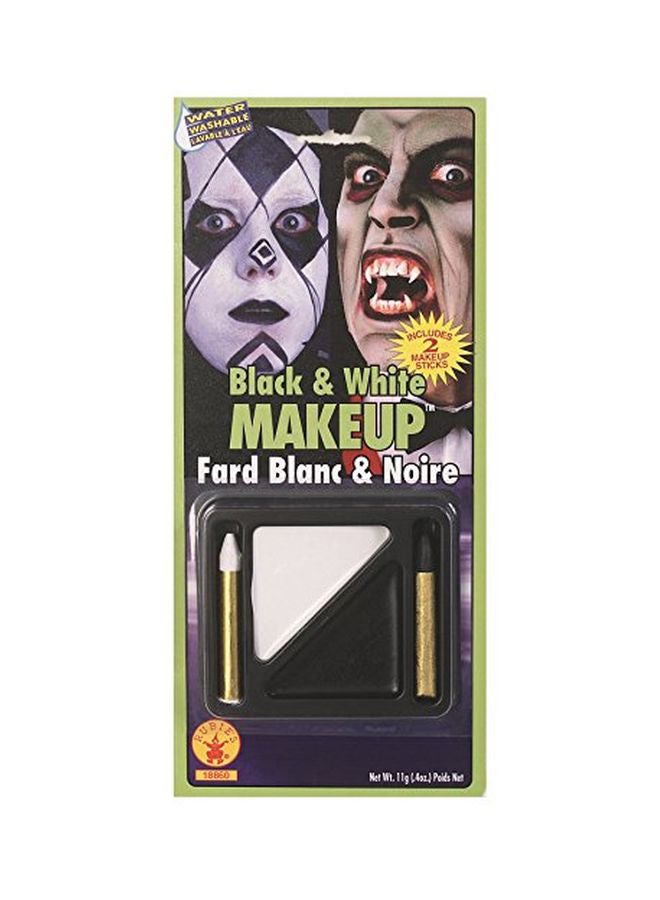 Face Makeup Kit Black/White