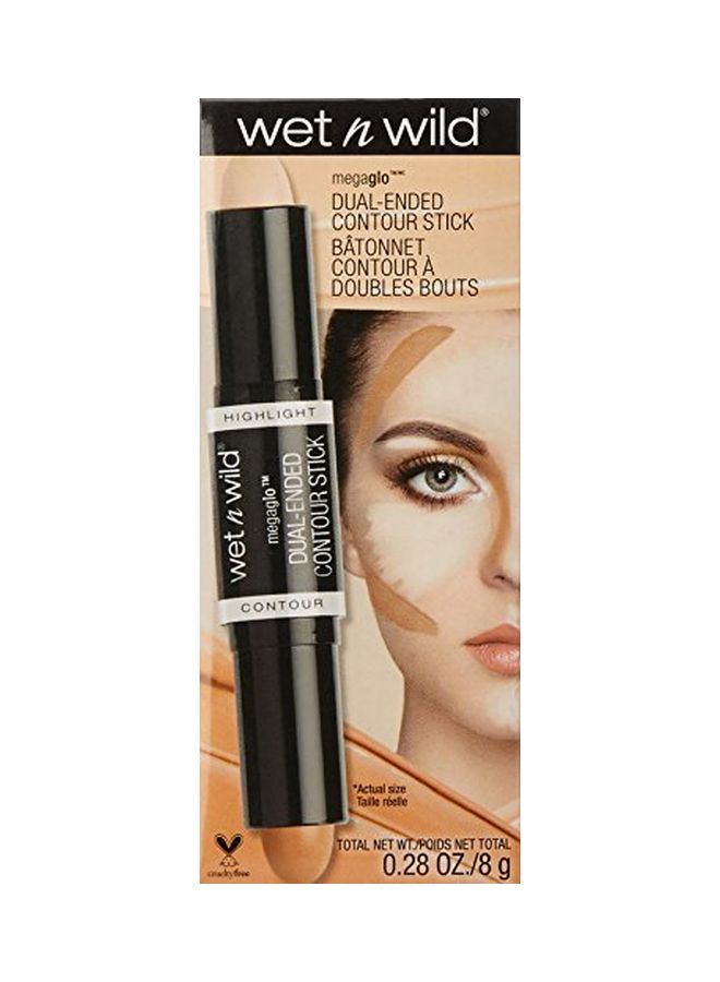Wet N Wild - Megaglo Dual-Ended Contour Stick Medium/Tan - Image 1