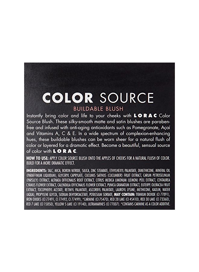 Lorac - Colour Source Buildable Blush Aura - Image 1
