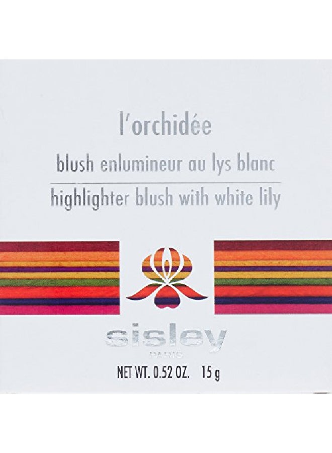 SISLEY L'Orchidee Highlighter Blush With White Lily Beige/Pink - Image 2